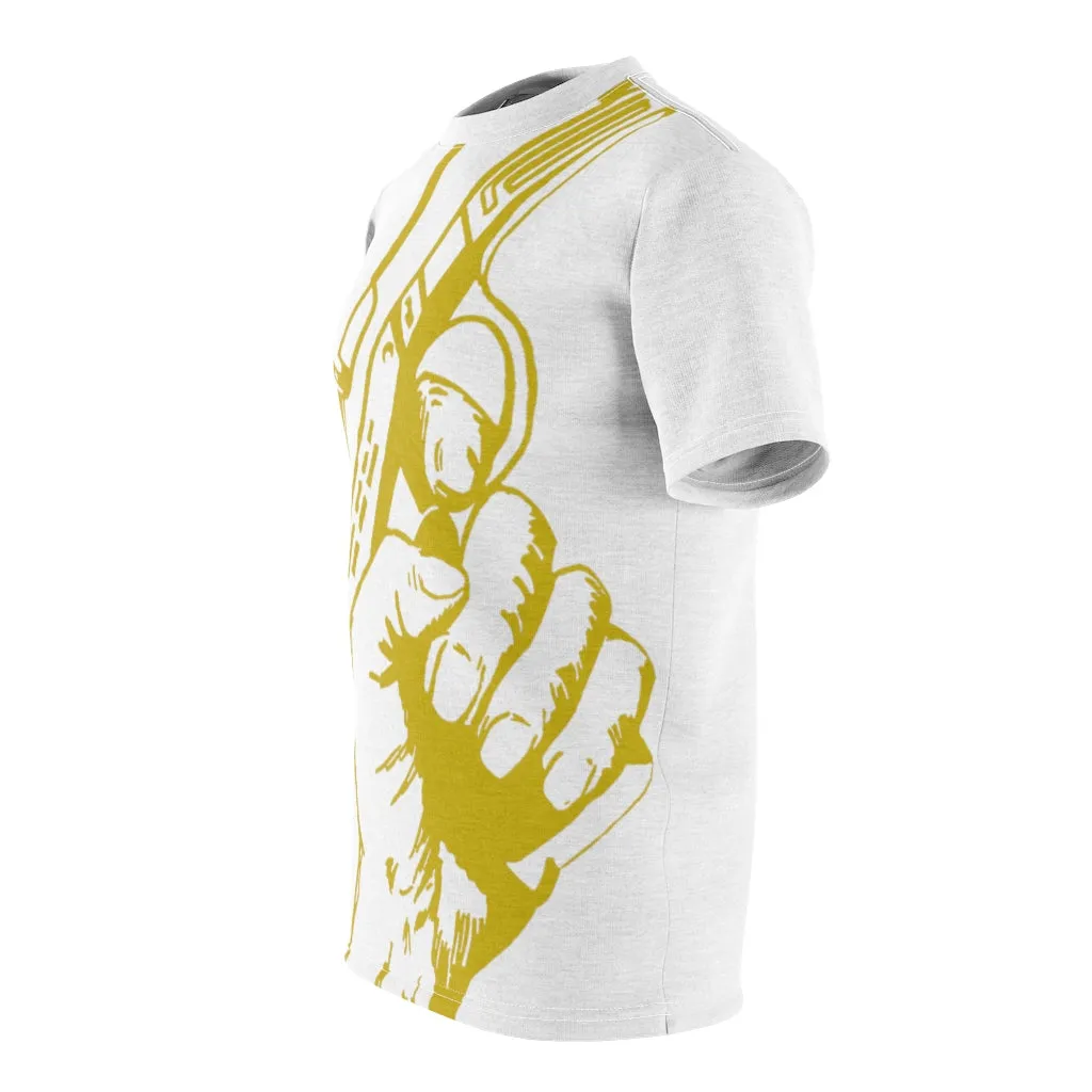 Loaded Gold & White T