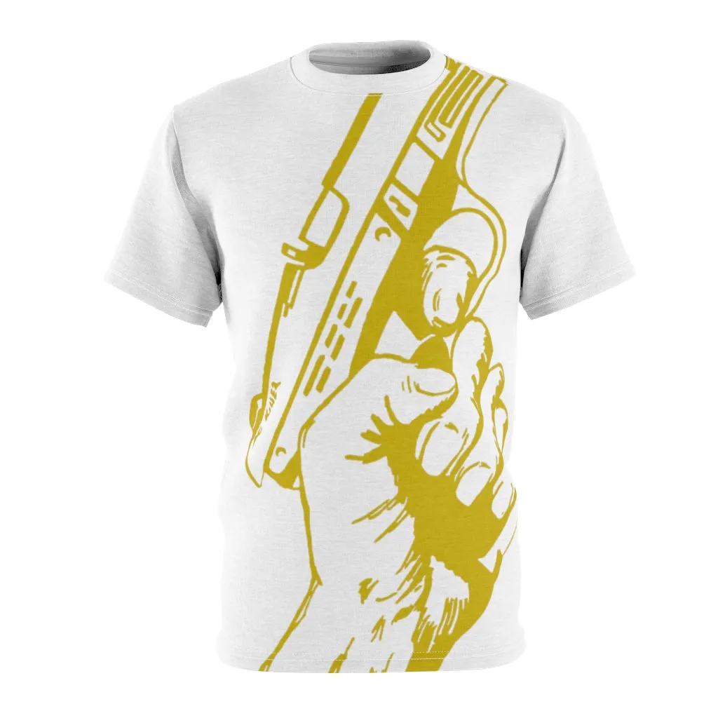 Loaded Gold & White T