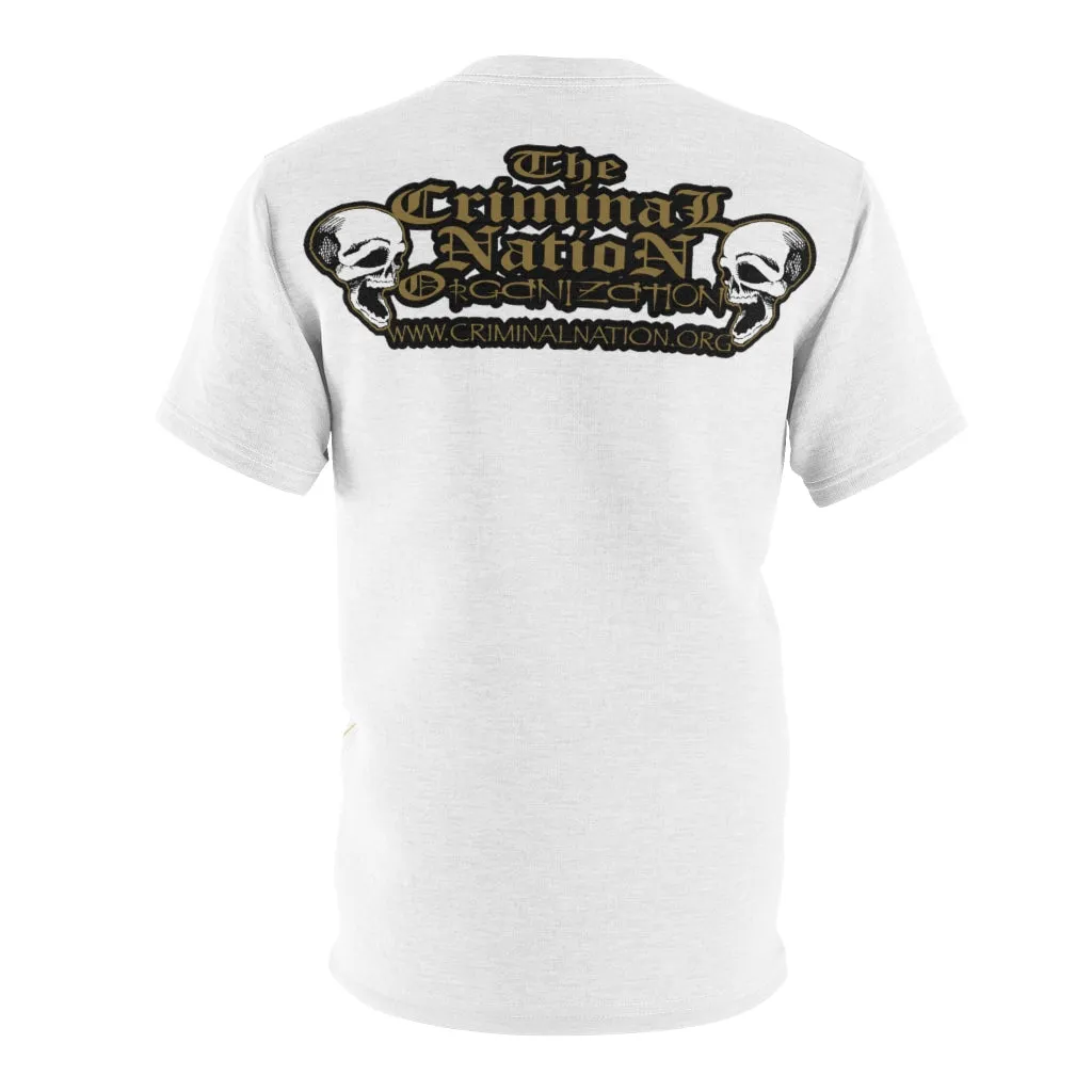 Loaded Gold & White T