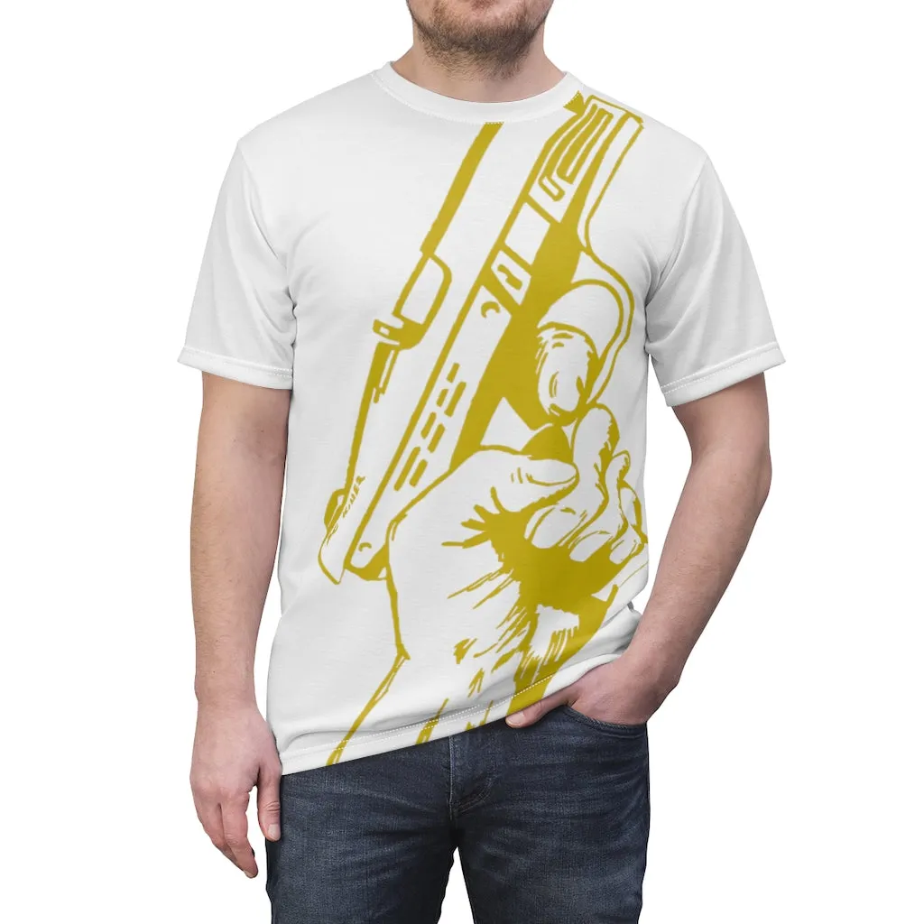 Loaded Gold & White T