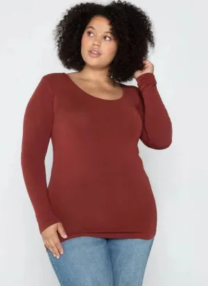 Long Sleeve Bamboo Top Pl