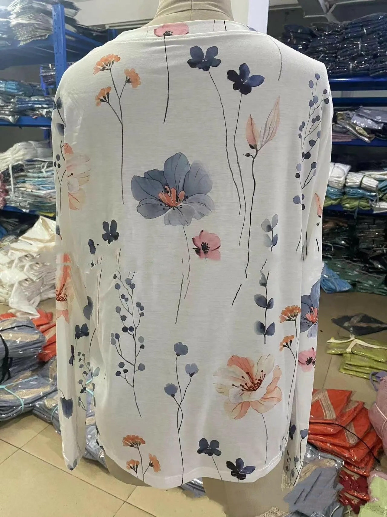 Long-sleeved Printed T-shirt Women's Ebay Independent Station