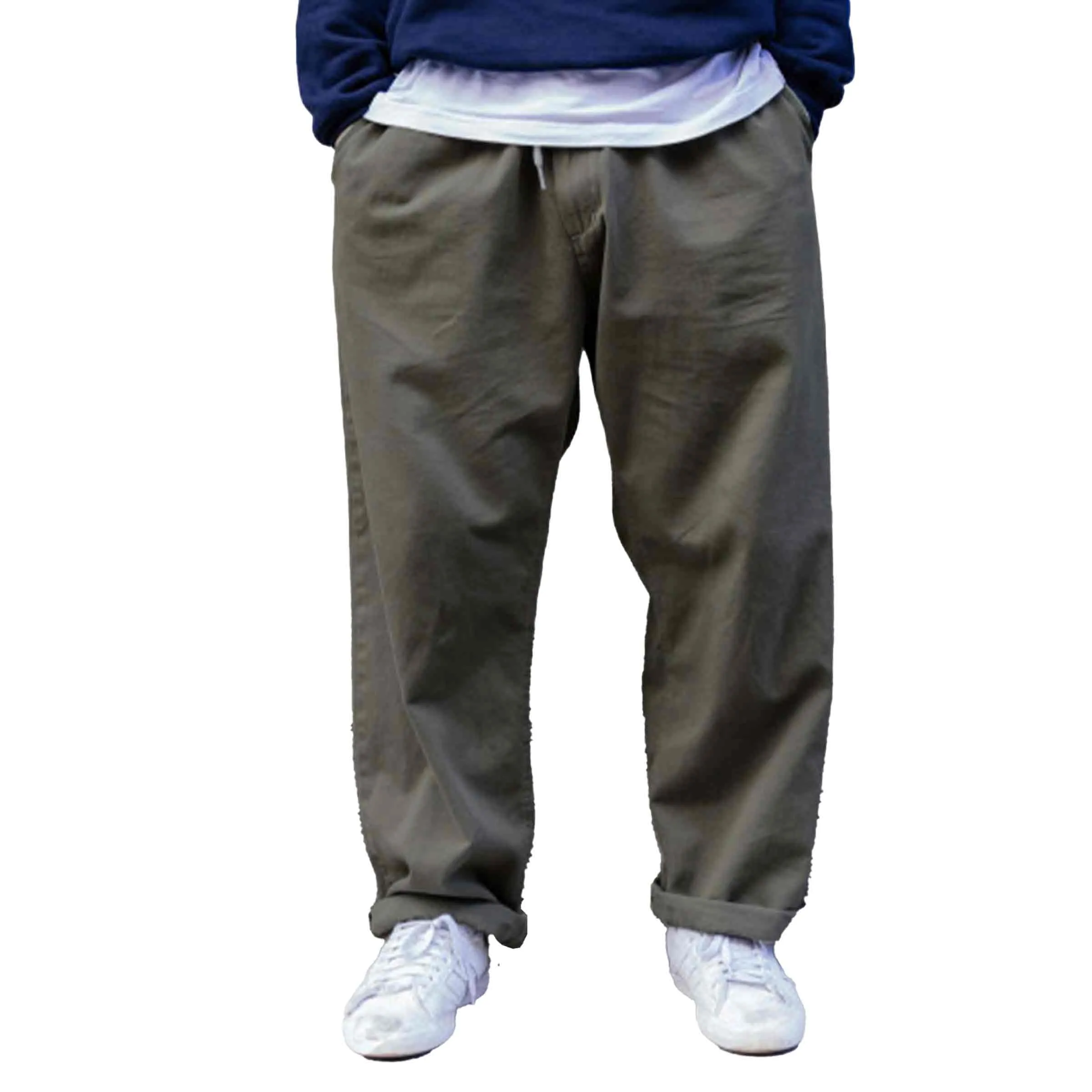 LOOSE PANTS Olive