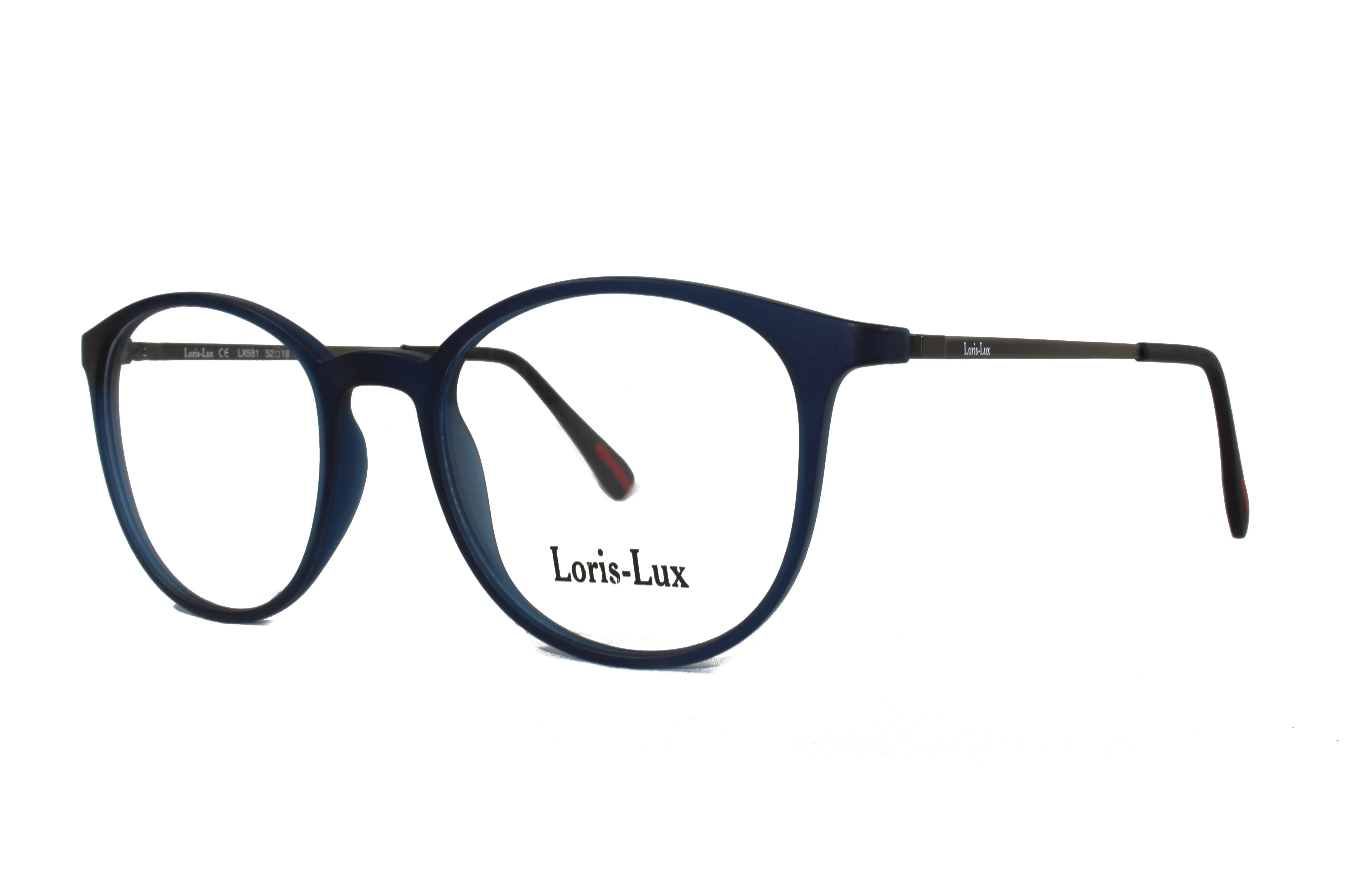 Loris Lux Women's Unbreakable Flexible Bendable Round TR90 Material Eyeglasses, LUX Women-581