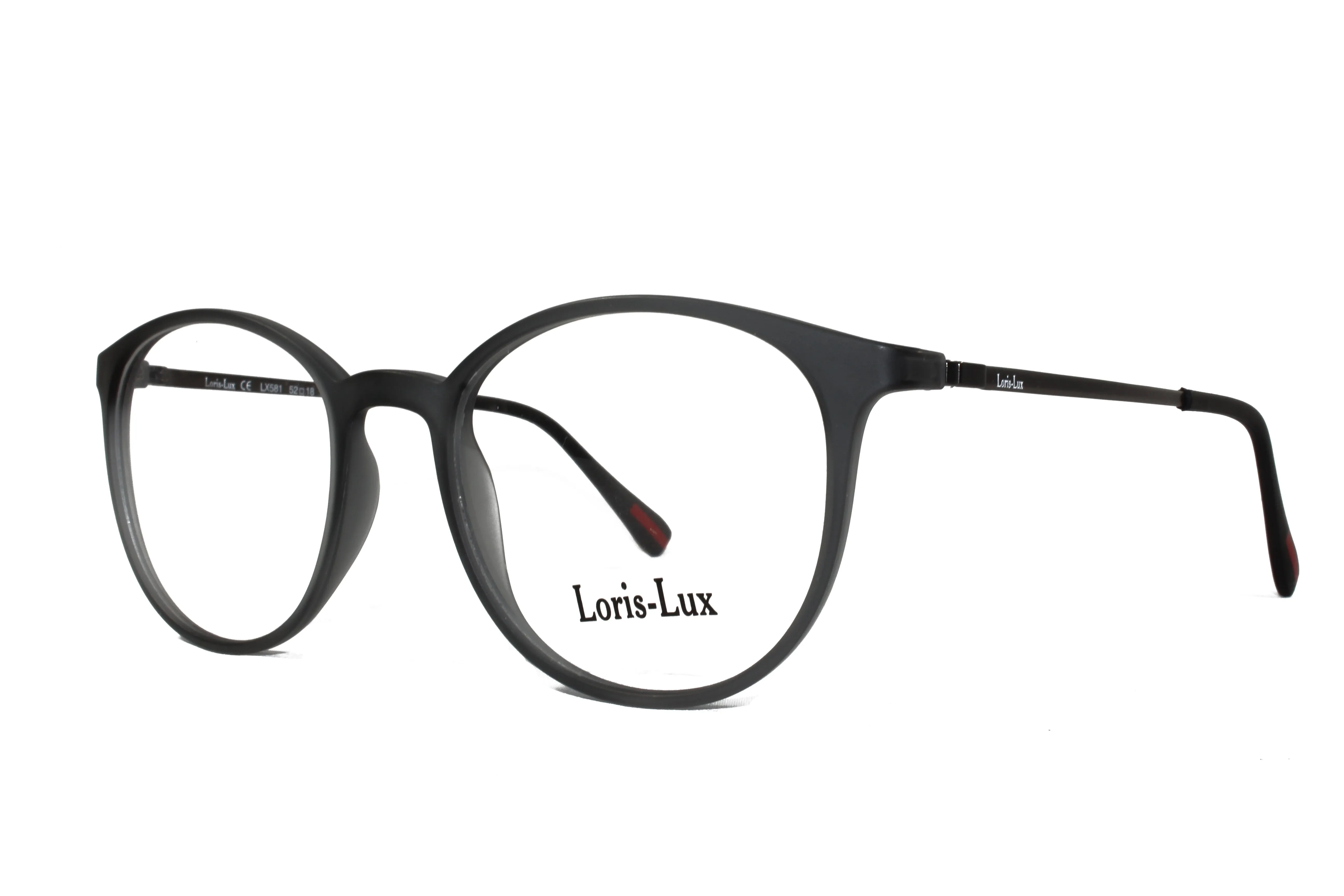 Loris Lux Women's Unbreakable Flexible Bendable Round TR90 Material Eyeglasses, LUX Women-581