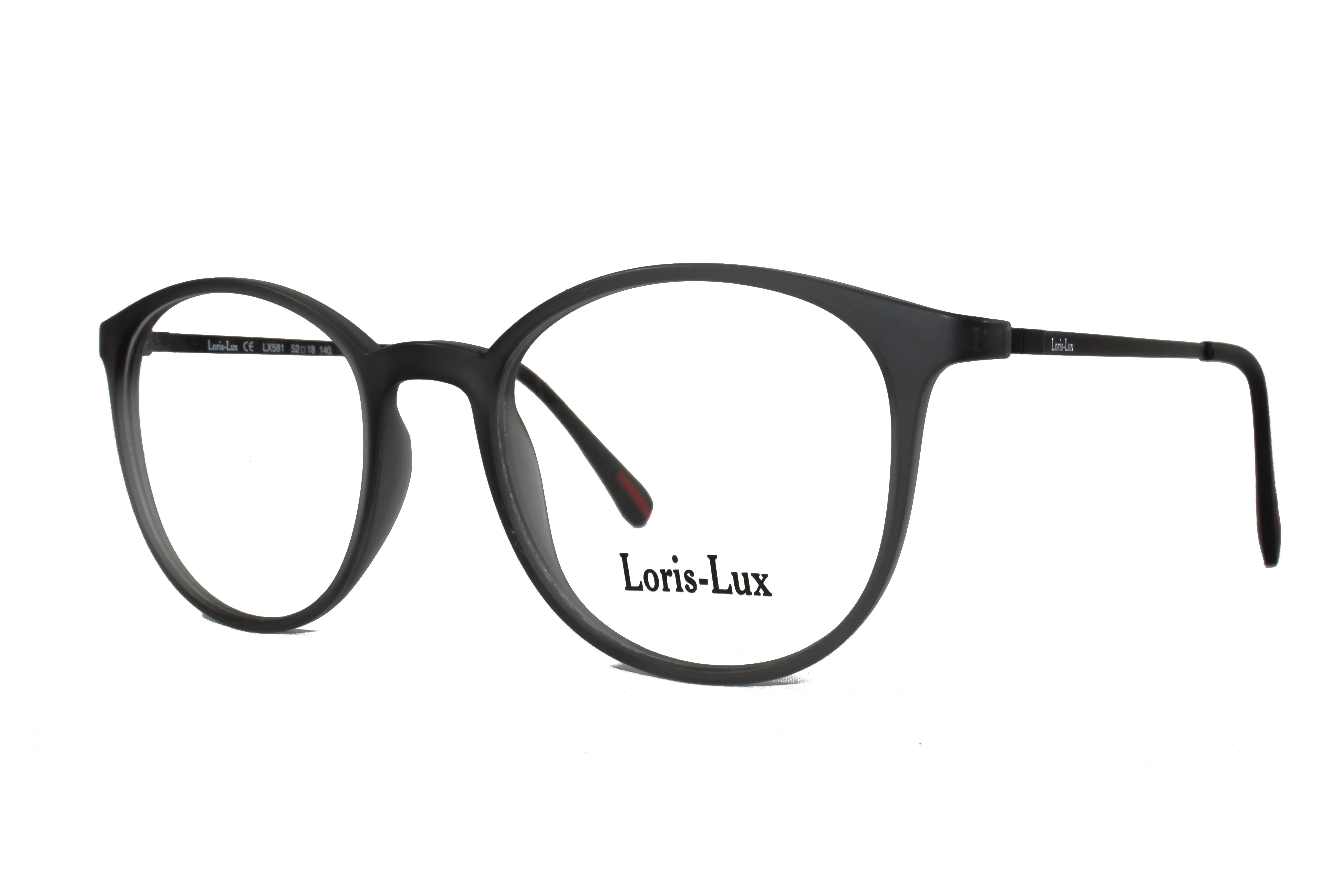 Loris Lux Women's Unbreakable Flexible Bendable Round TR90 Material Eyeglasses, LUX Women-581