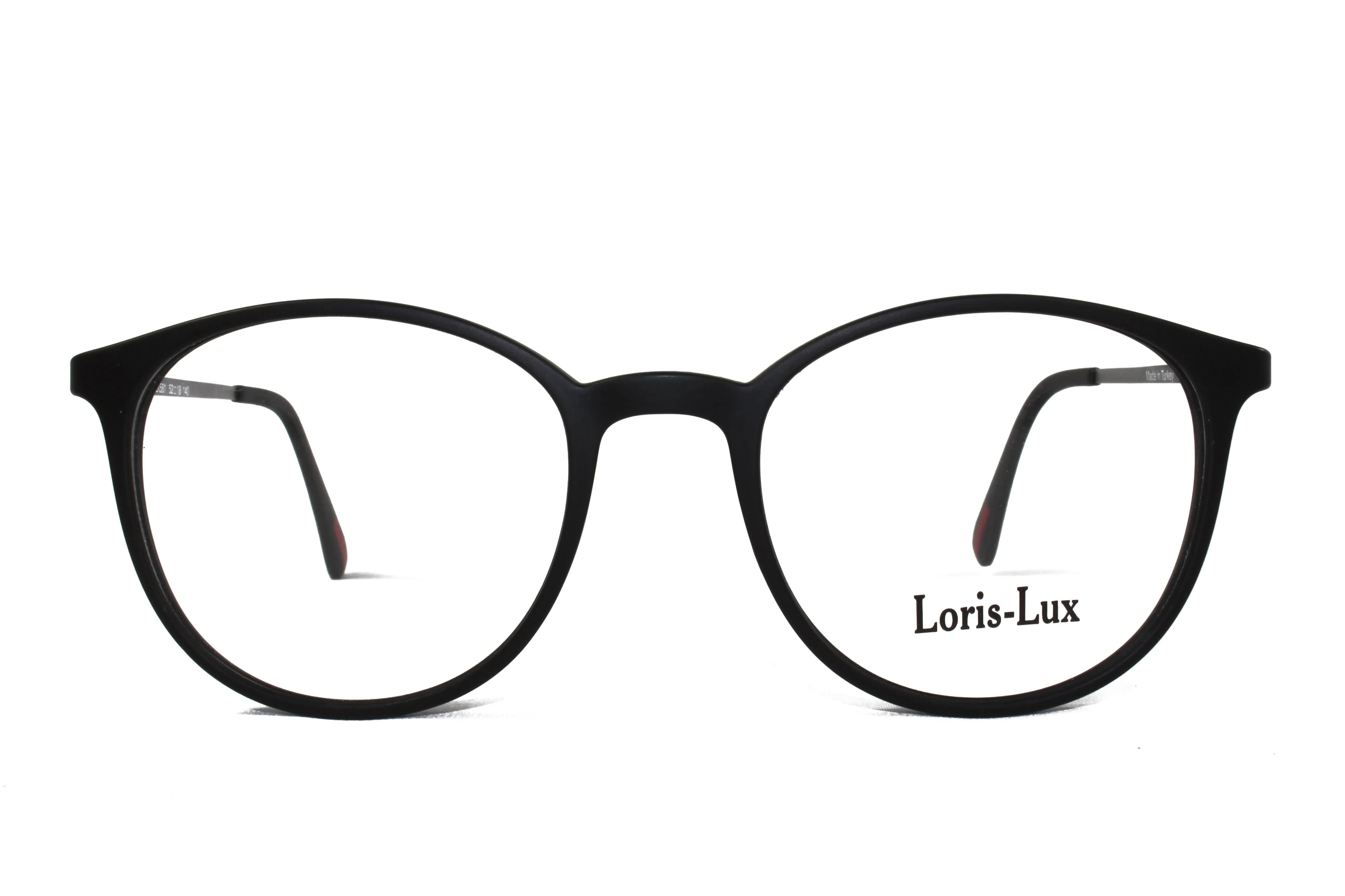 Loris Lux Women's Unbreakable Flexible Bendable Round TR90 Material Eyeglasses, LUX Women-581