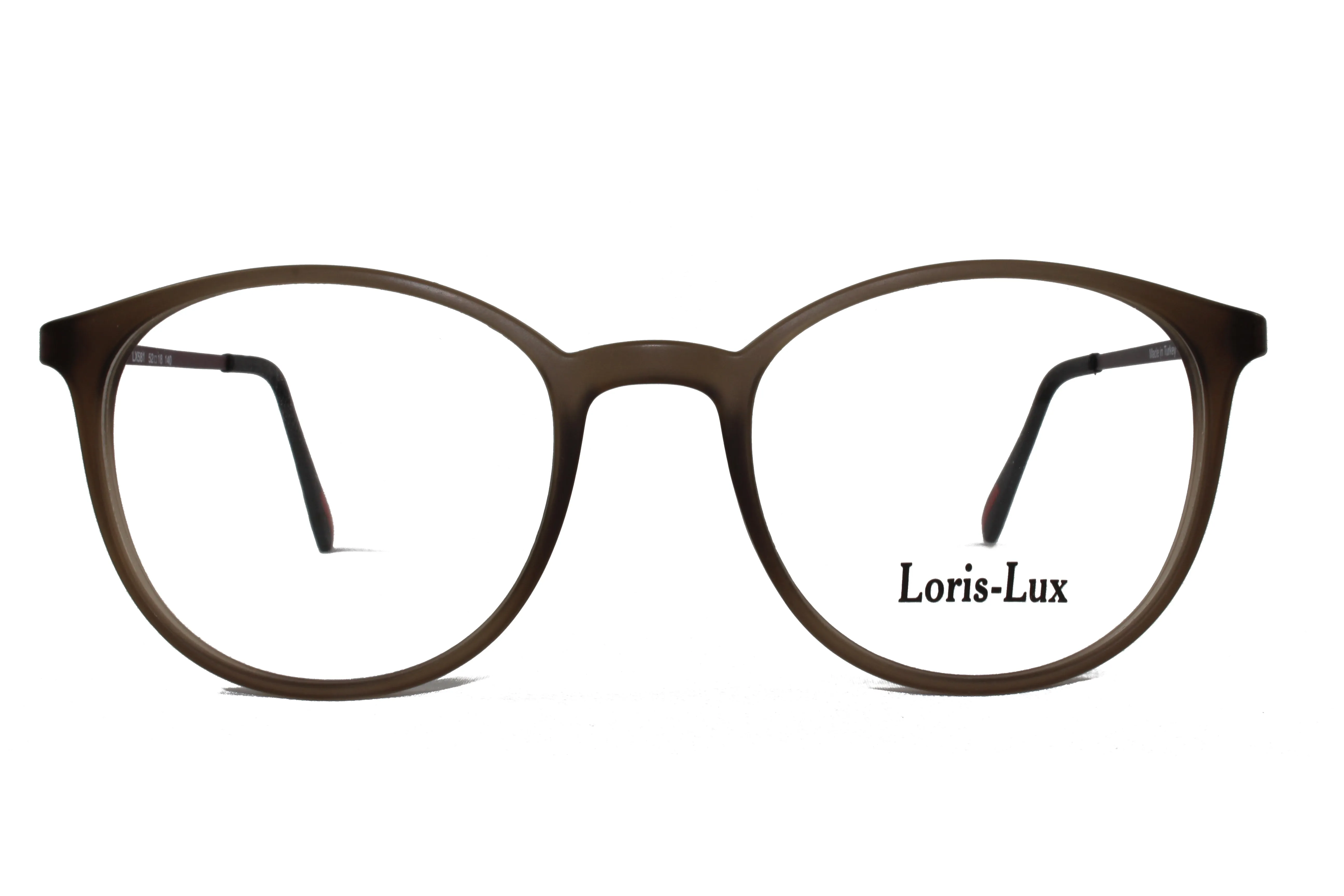 Loris Lux Women's Unbreakable Flexible Bendable Round TR90 Material Eyeglasses, LUX Women-581