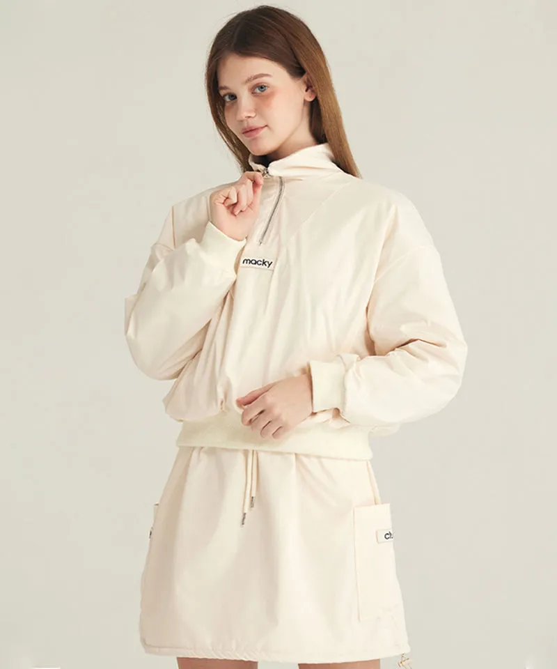 MACKY Golf: Simply Padded Skirt - Cream