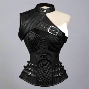 Maramalive™ S-6XL Vintage Gothic Clothing Plus Size Black Armor Corselet Corset Burlesque Steampunk Corsets And Bustiers Korsett For Women