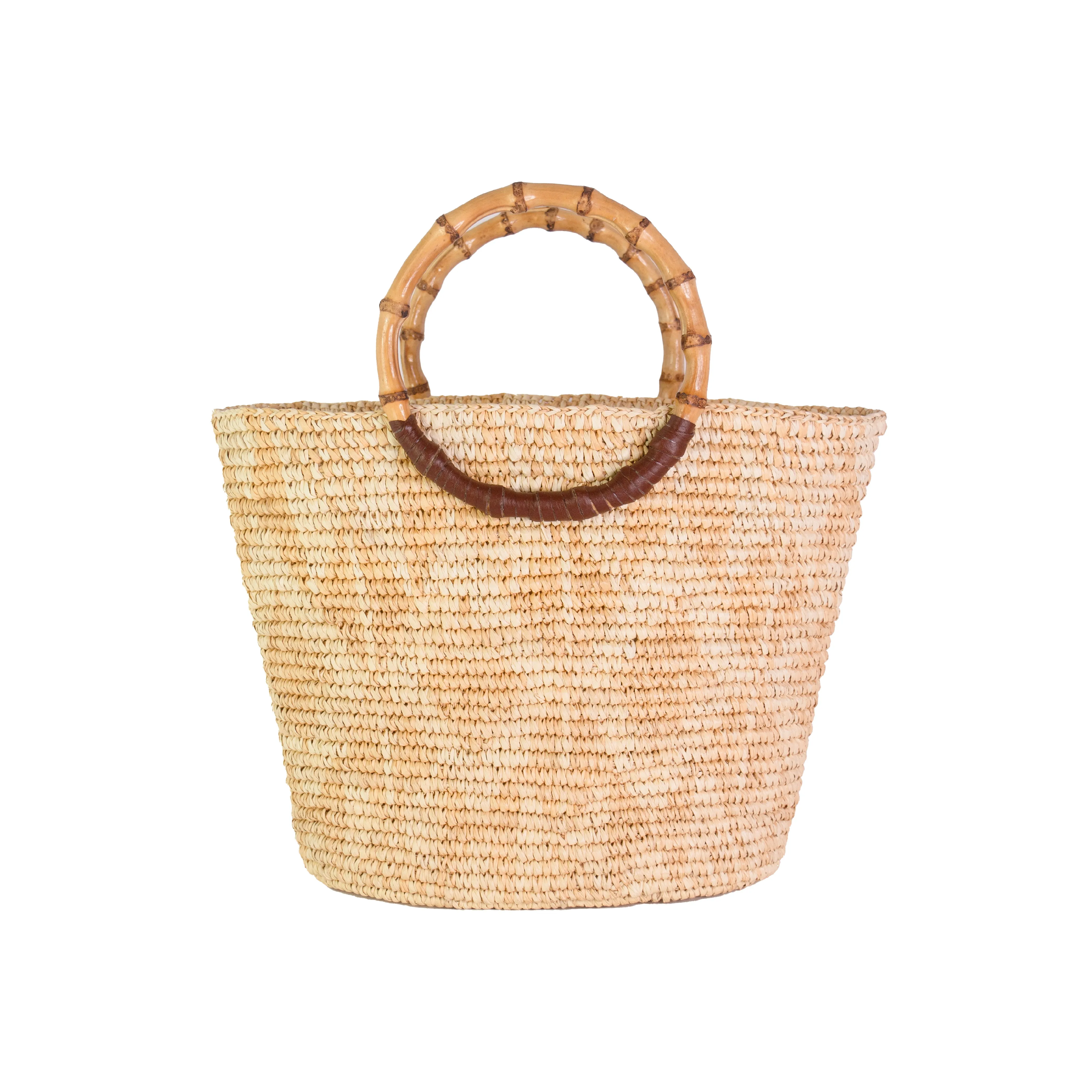 Medium Oval Patterned Bag