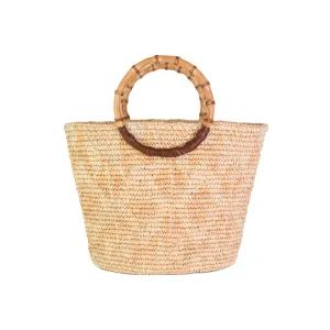 Medium Oval Patterned Bag