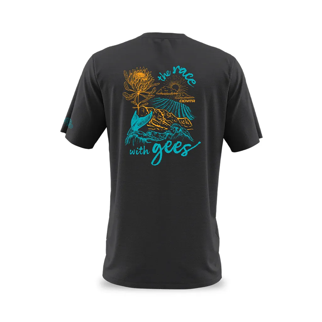 Men's FNB Wines2Whales 2024 Gees T Shirt (Charcoal)