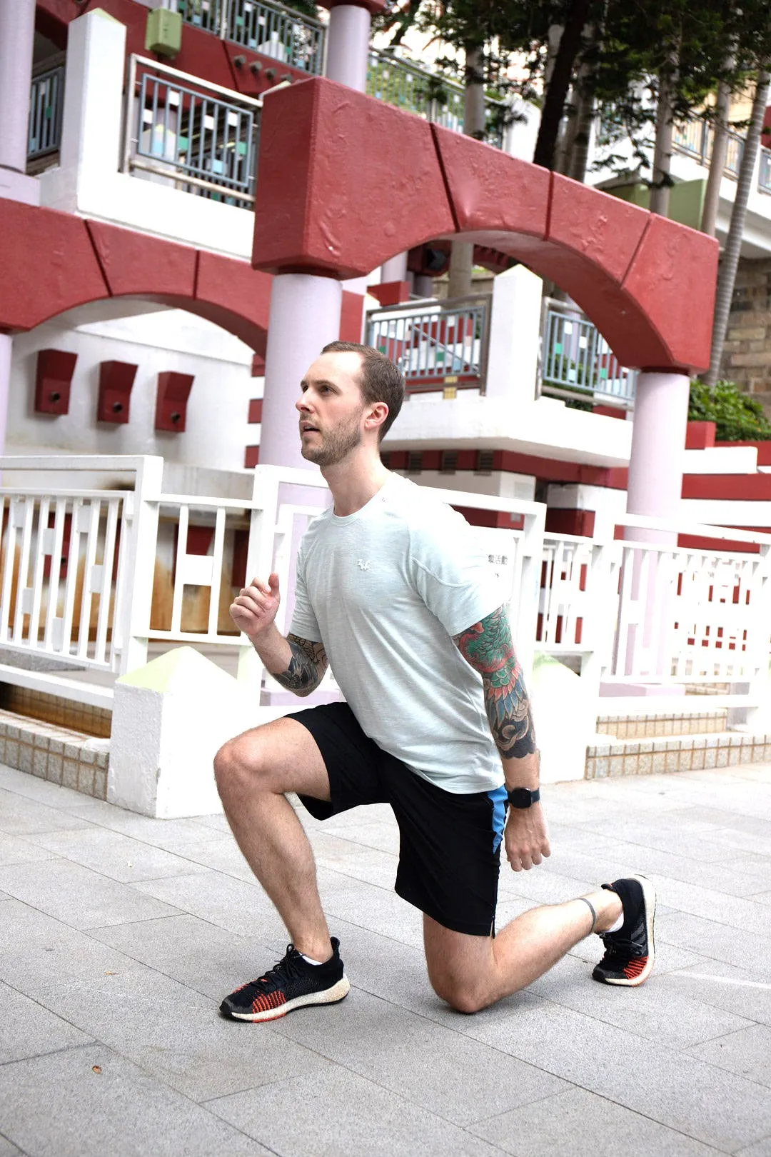Men's functional workout t-shirt "Axel"