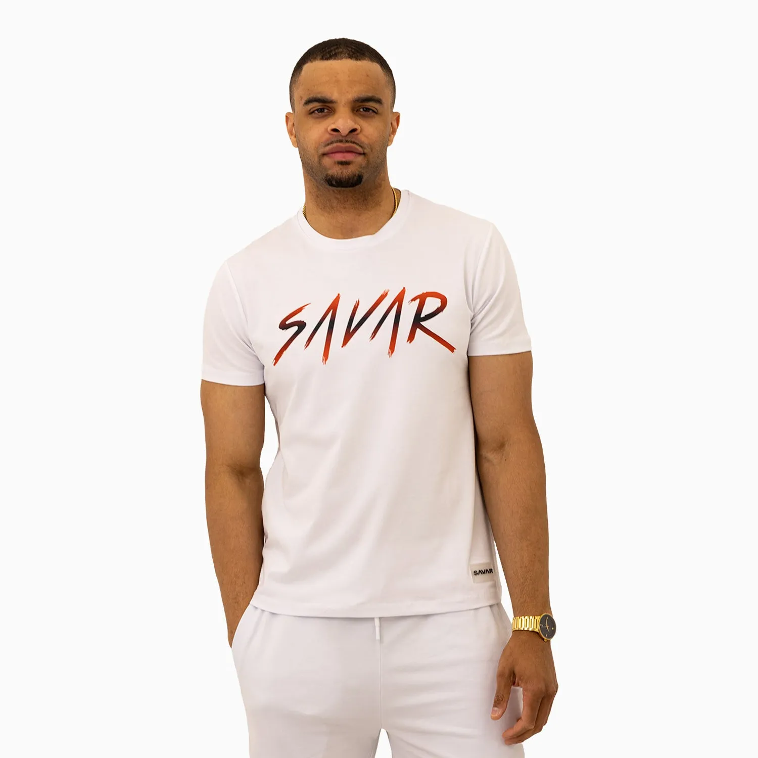 Men's Savar Signature Short Sleeves T Shirt