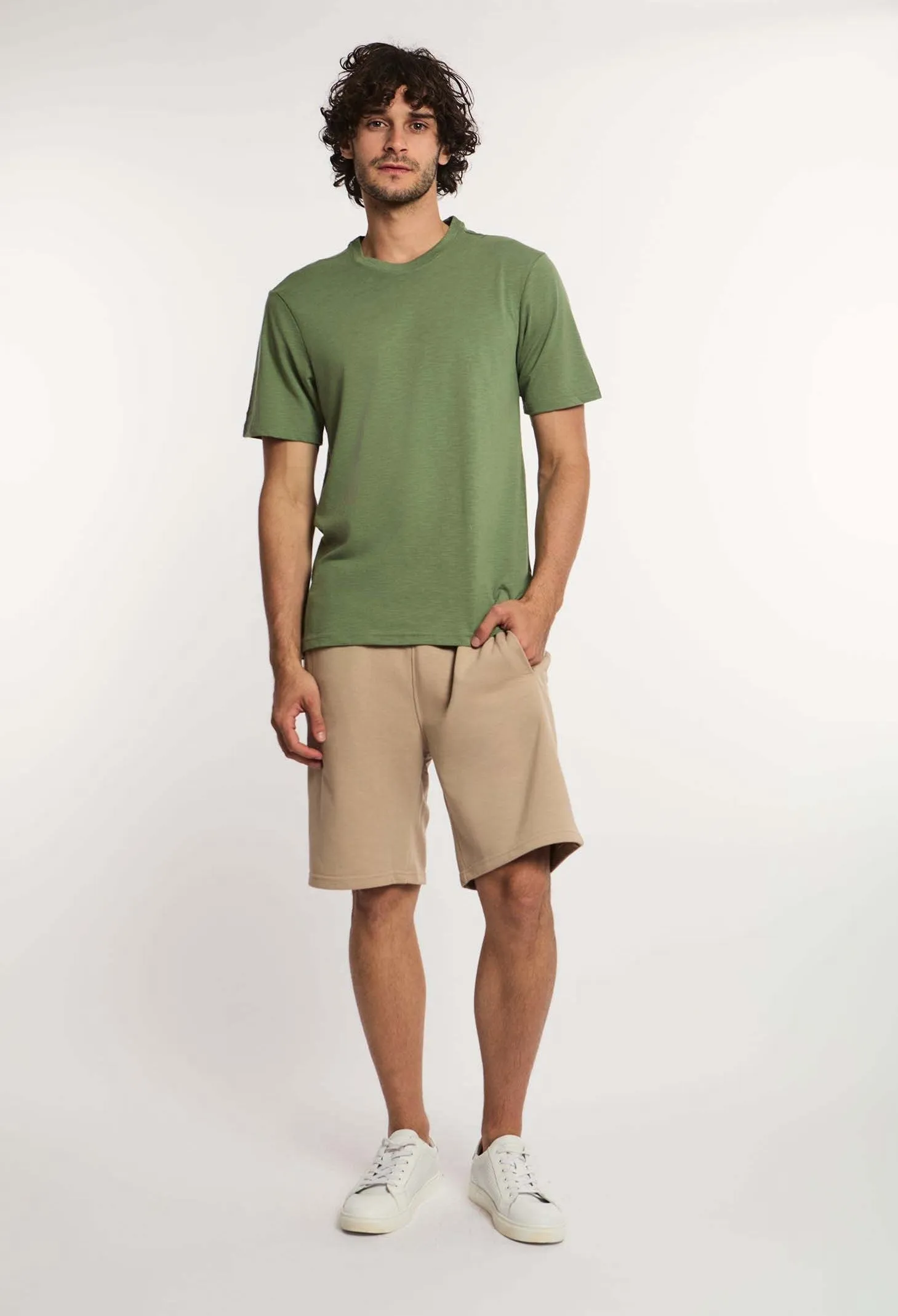 MenT- Shirt - Khaki