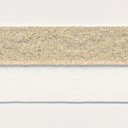 Metallic Stretch Tape (Gold) #00 Ecru