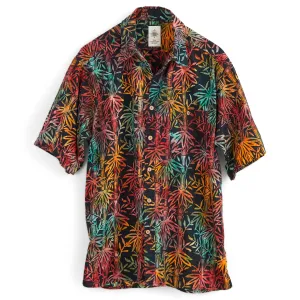 Midnight Bamboo Batik Shirt