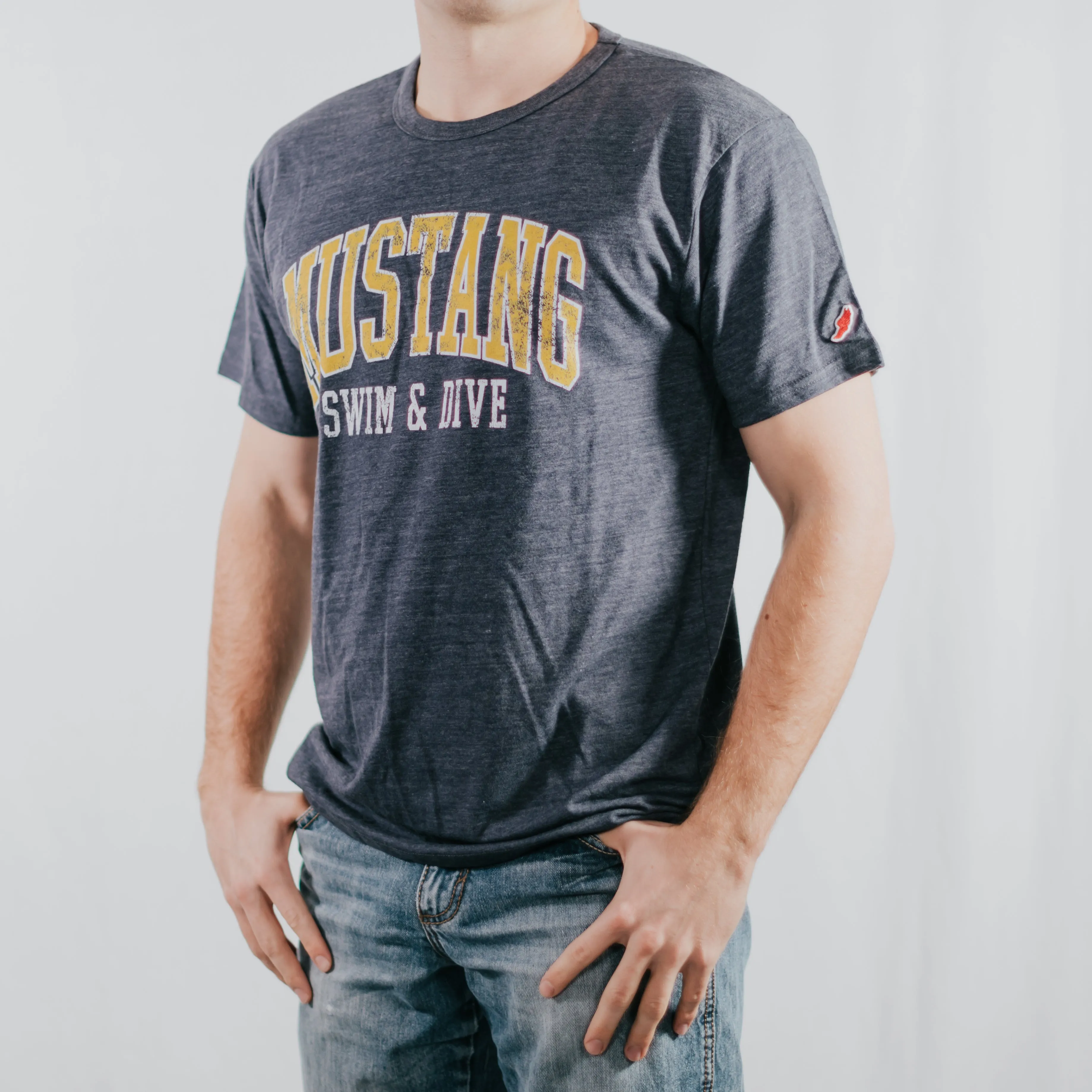 Mustang Swim & Dive Tee
