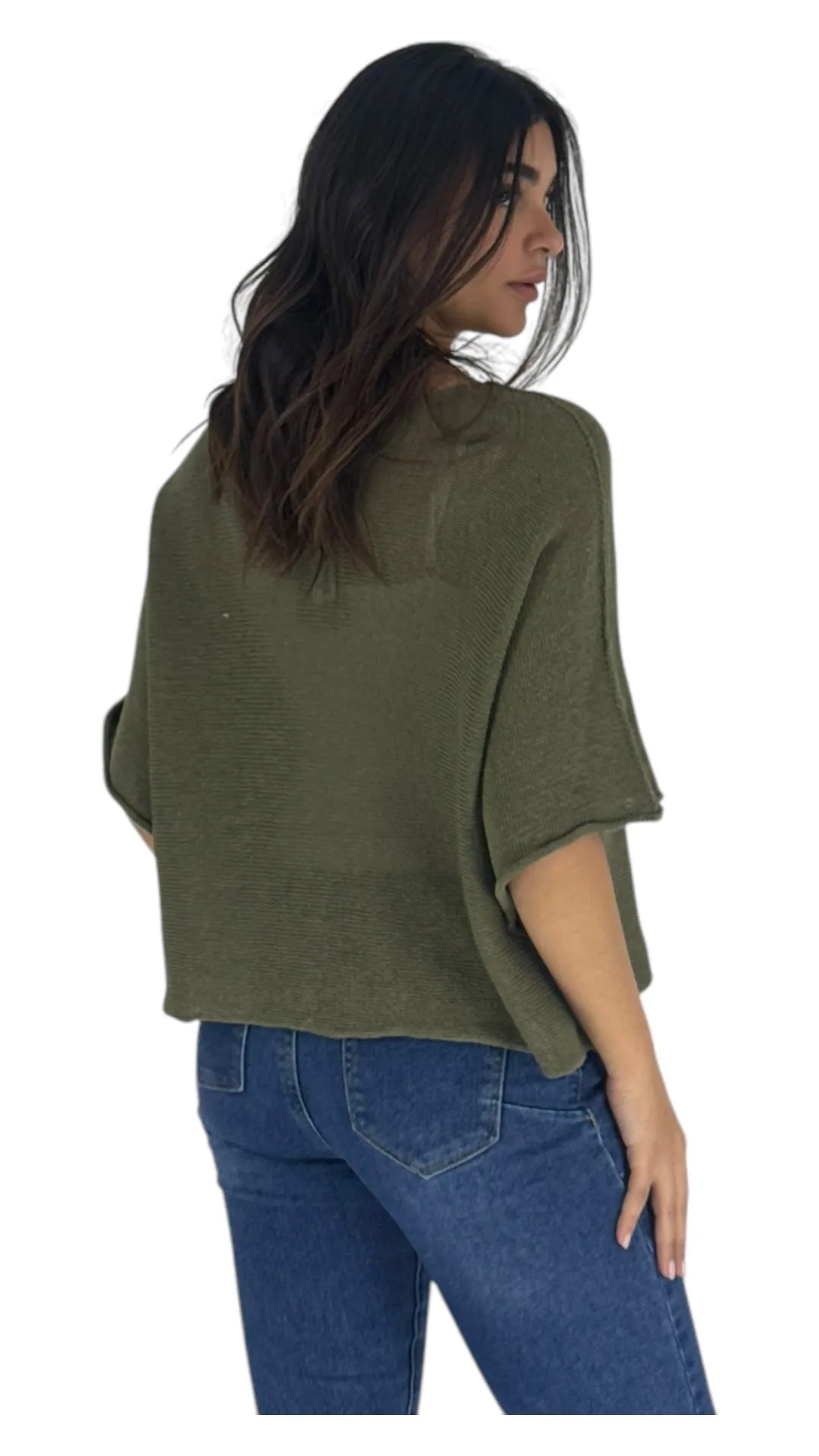Nada khaki top