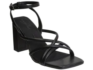 Naked Feet: MOOD in BLACK Heeled Sandals