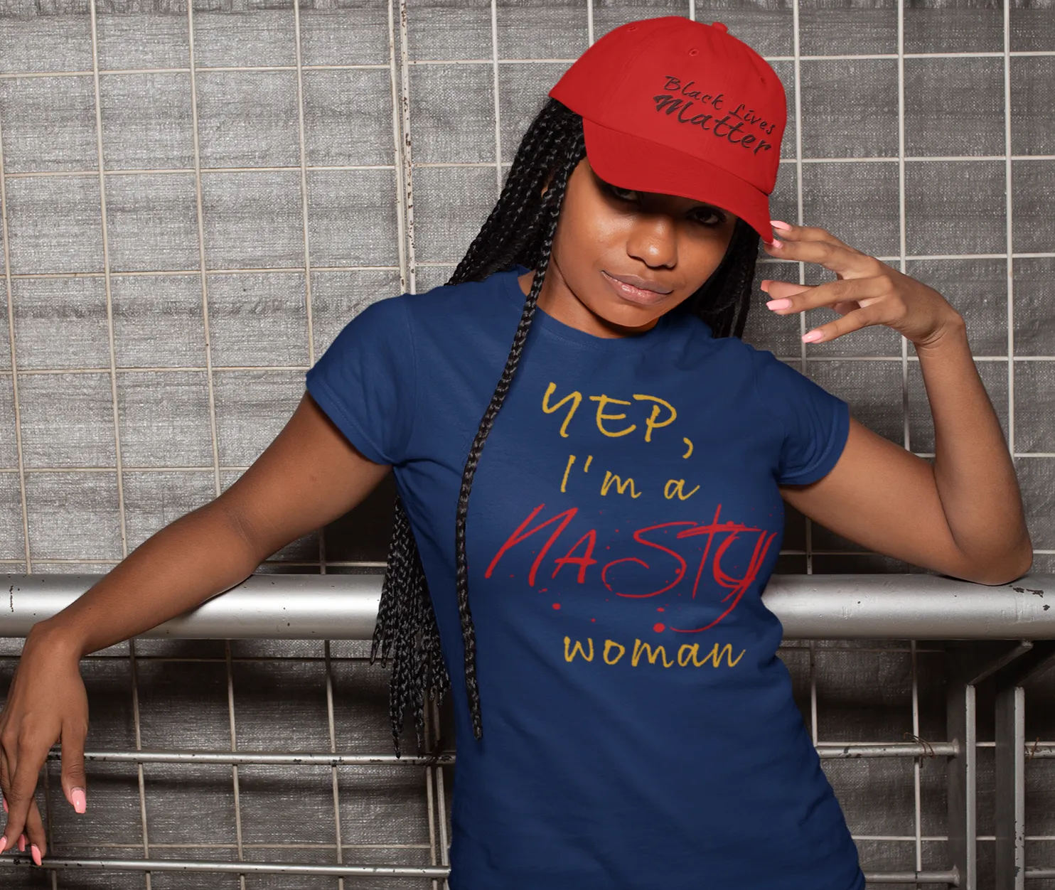 NASTY WOMAN - Women's Softstyle Tee