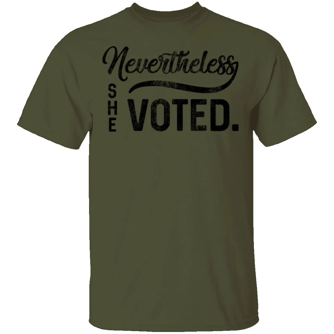 Nevertheless She Voted T-Shirt