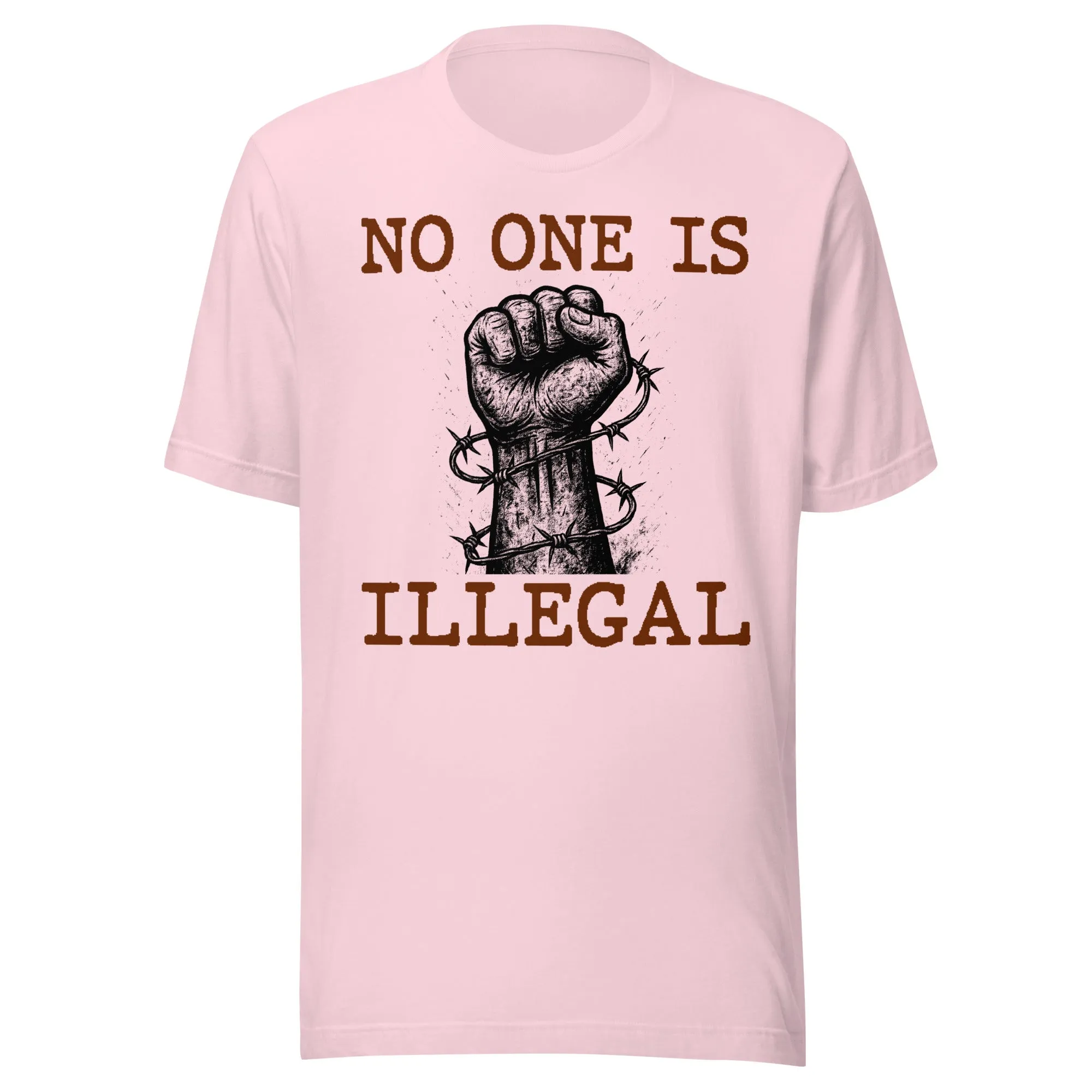 No One Is Illegal Immigration Shirt