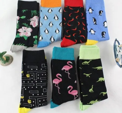 Nostalgia 93' Collection: Patterned Socks