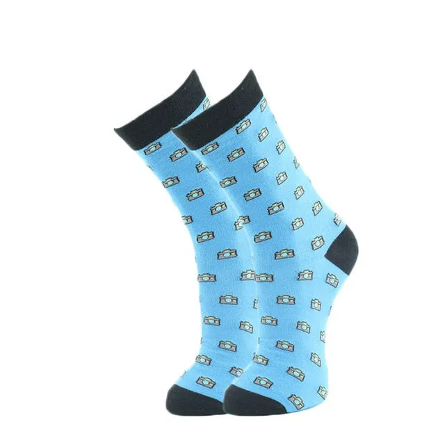 Nostalgia 93' Collection: Patterned Socks