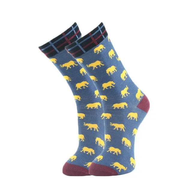 Nostalgia 93' Collection: Patterned Socks