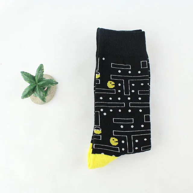 Nostalgia 93' Collection: Patterned Socks