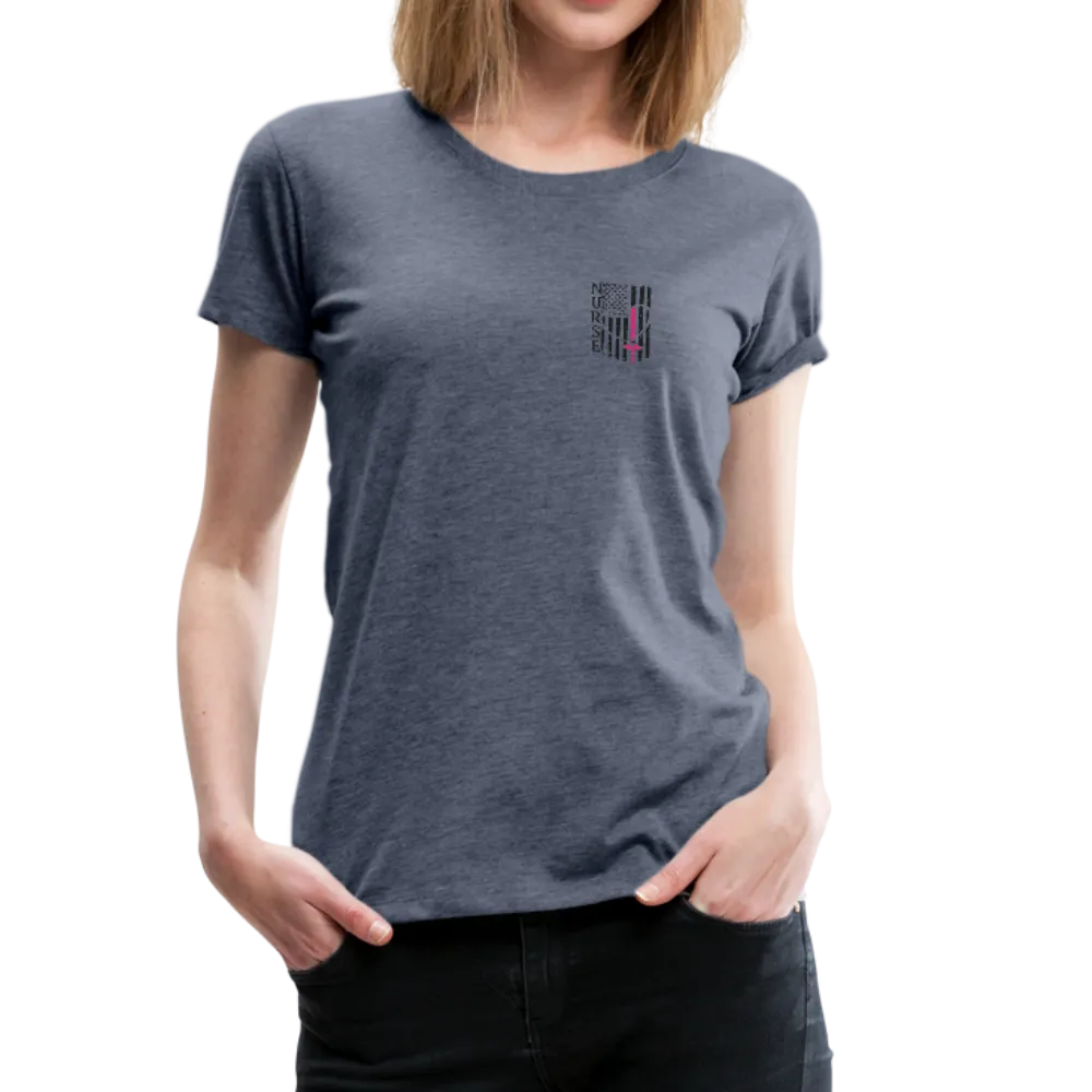 Nurse Flag Women’s Premium T-Shirt (CK1312)