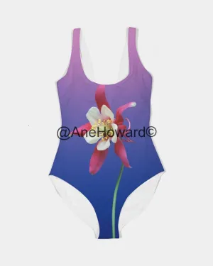 One Flower Women's One-Piece Swimsuit