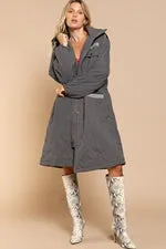 Padded Jacket with Hoodie