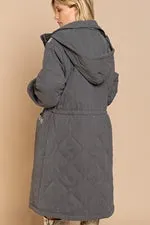 Padded Jacket with Hoodie