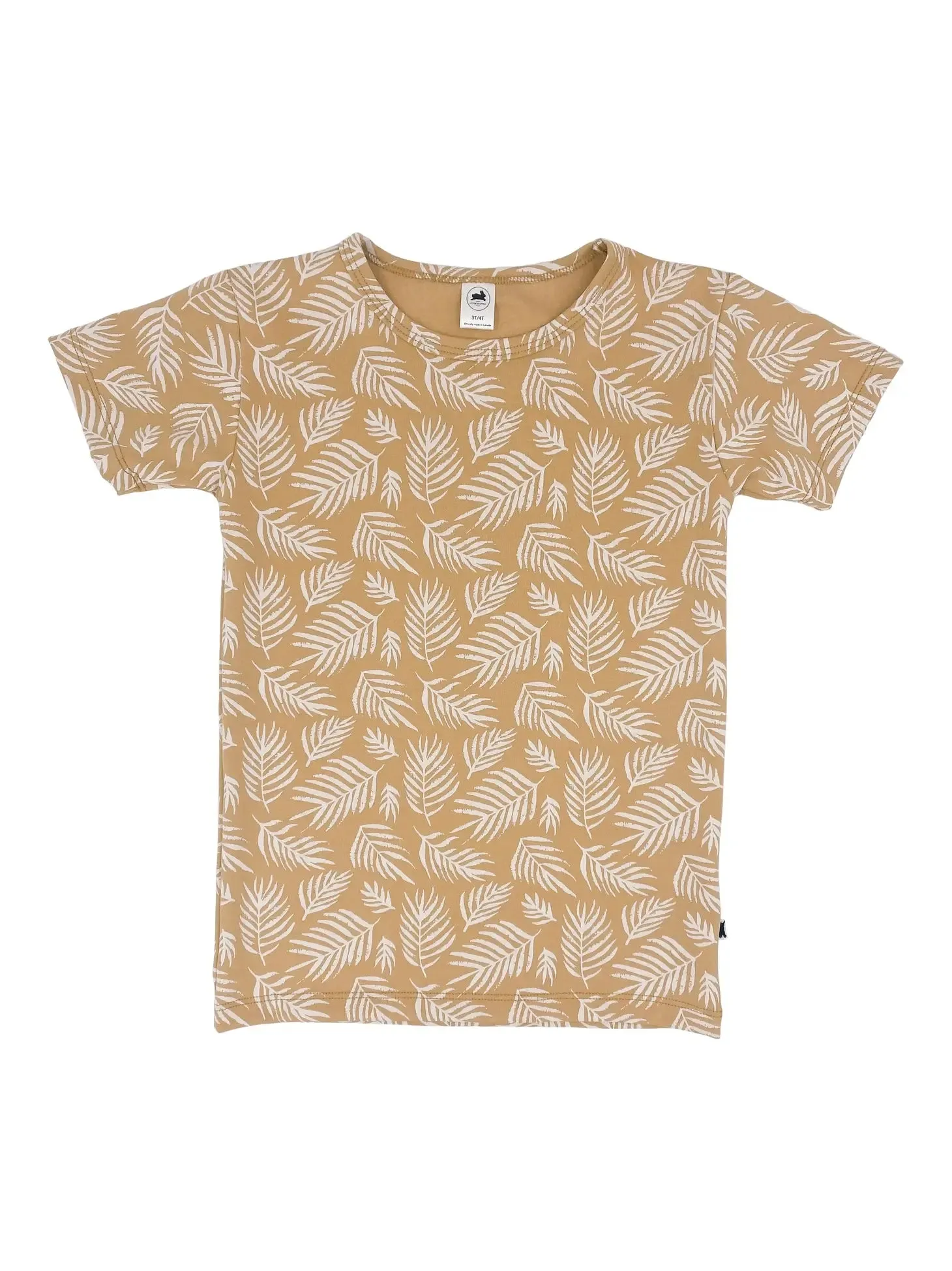 PALM LEAF PRINT T-SHIRT