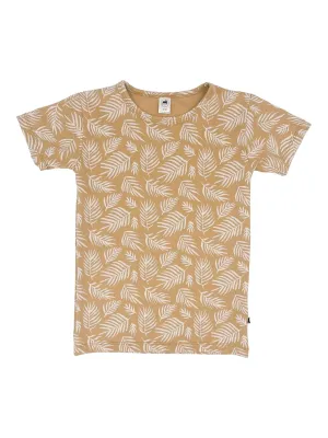 PALM LEAF PRINT T-SHIRT