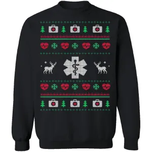 Paramedic Ugly Christmas Sweater