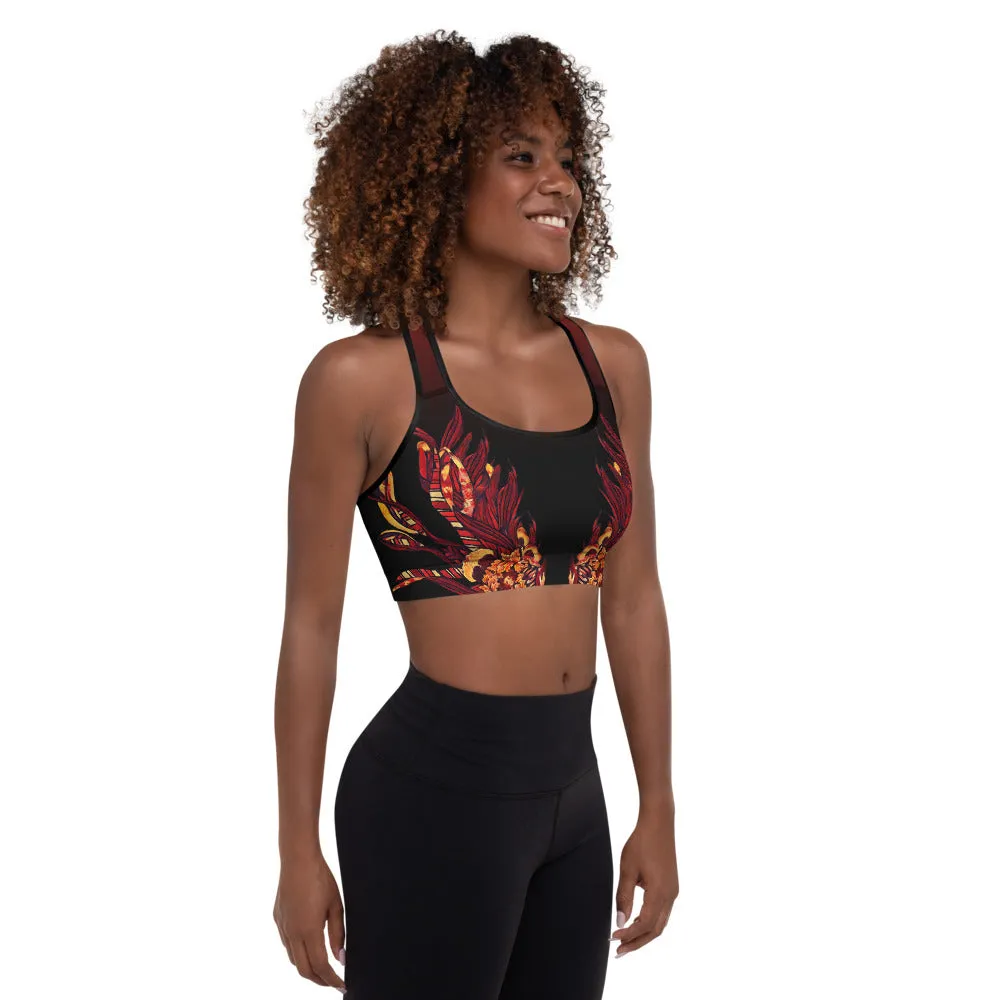 Passions Ombre Padded Sports Bra