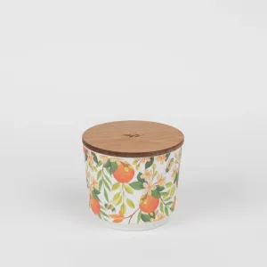 Patterned 3 Wick Candle - Orange & Honey