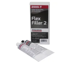 Polyvance Flex-Filler 2000-T Flexible Epoxy Adhesive/Filler, 5 fl. oz Tube Kit