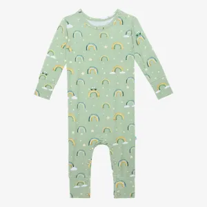 Posh Peanut Desean L/S Basic Romper