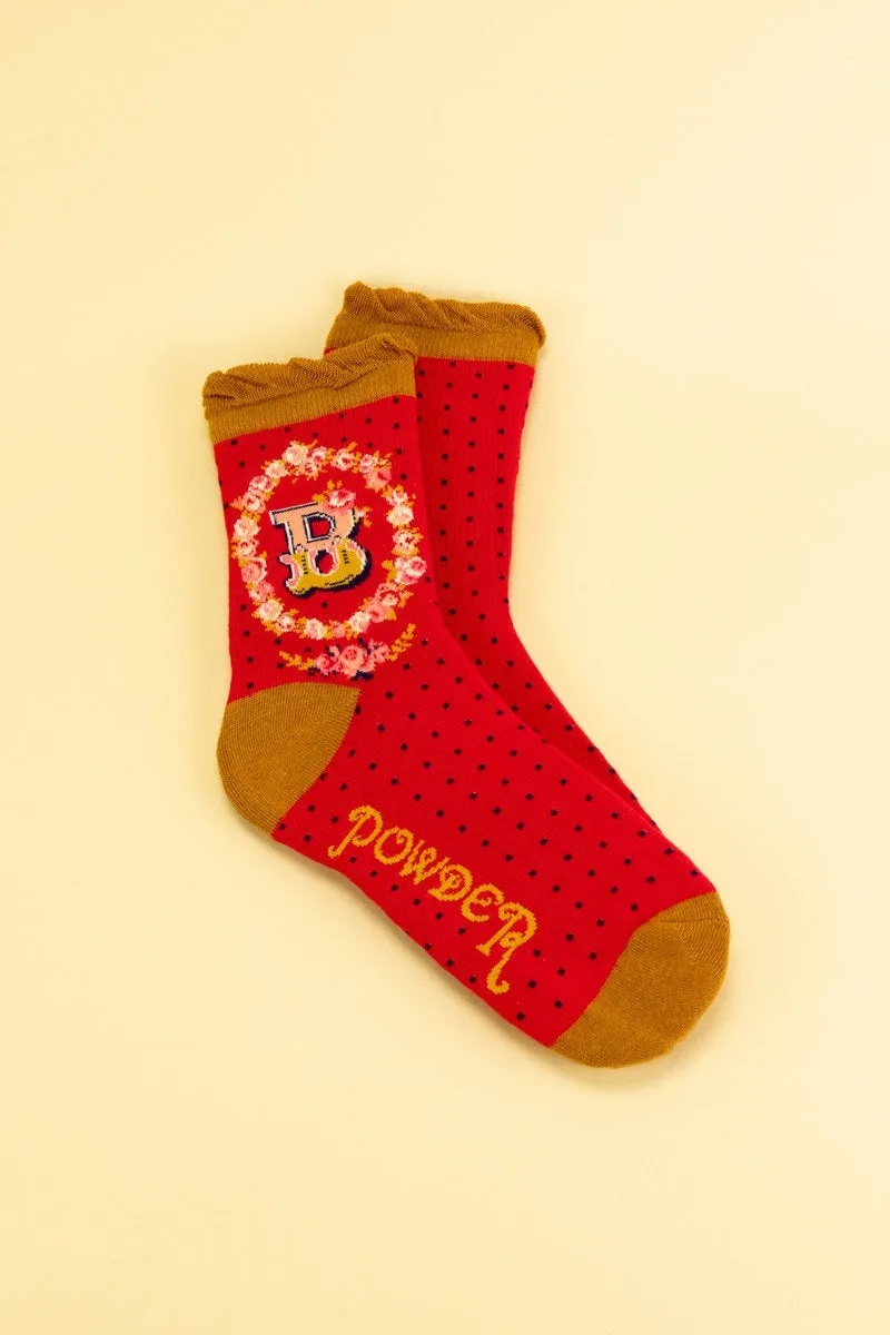 Powder A-Z Ankle Socks B