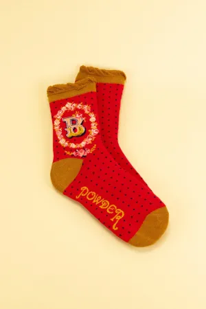 Powder A-Z Ankle Socks B