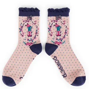 Powder Initial I Ankle Socks
