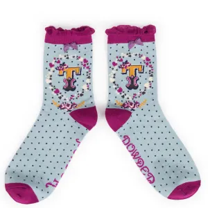 Powder Initial T Ankle Socks