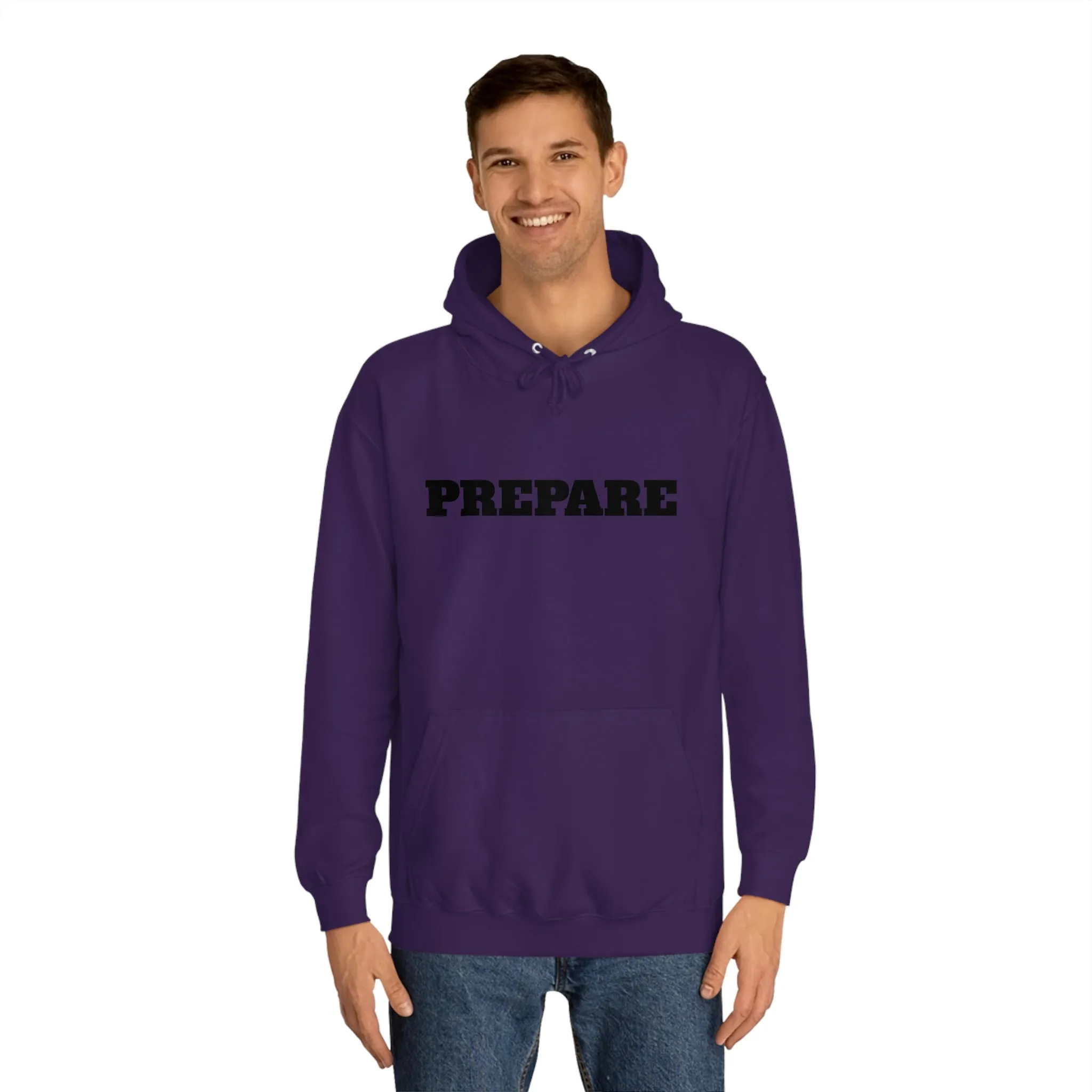 Prepare - Premium T-Shirts, Hoodies & Long Sleeve Shirts - Embrace Life's Experiences