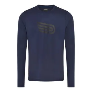 Pressio Perform Long Sleeve Top (Mens) - Ocean Blue