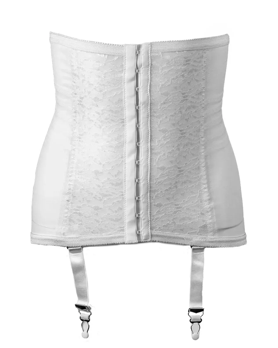 Rago Waist Trainer / Girdle With Garters Firm Shaping Black
